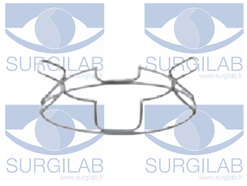 MCNEILL-GOLDMAN scleral fixation  ring SM, 15 mm I.D.