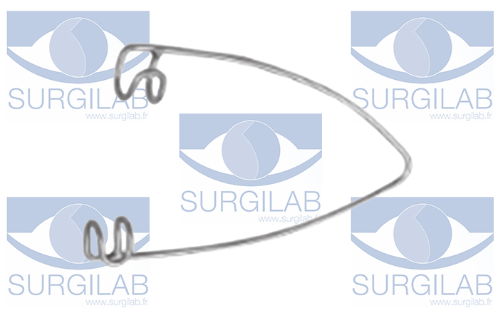 Infant lid speculum.