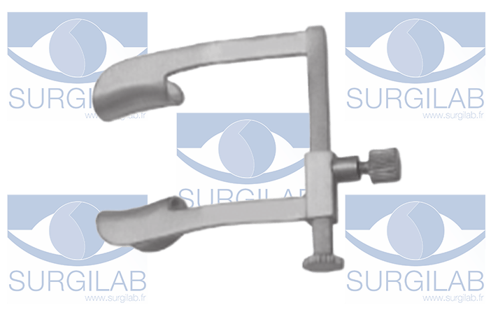 COOK eye speculum, SM # 1 solid      