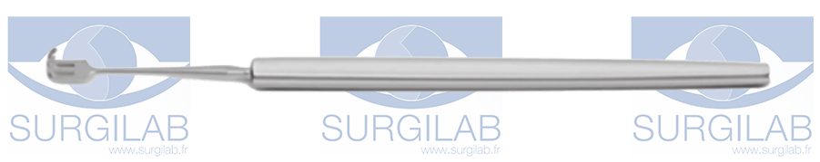 ROLLET retractor 3-prg blunt     
