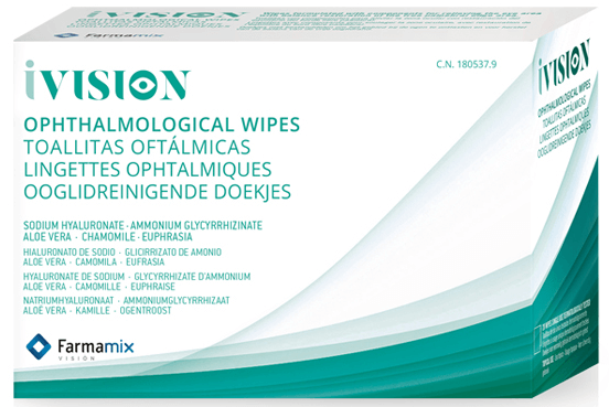Ivision lingettes ophtalmologiques